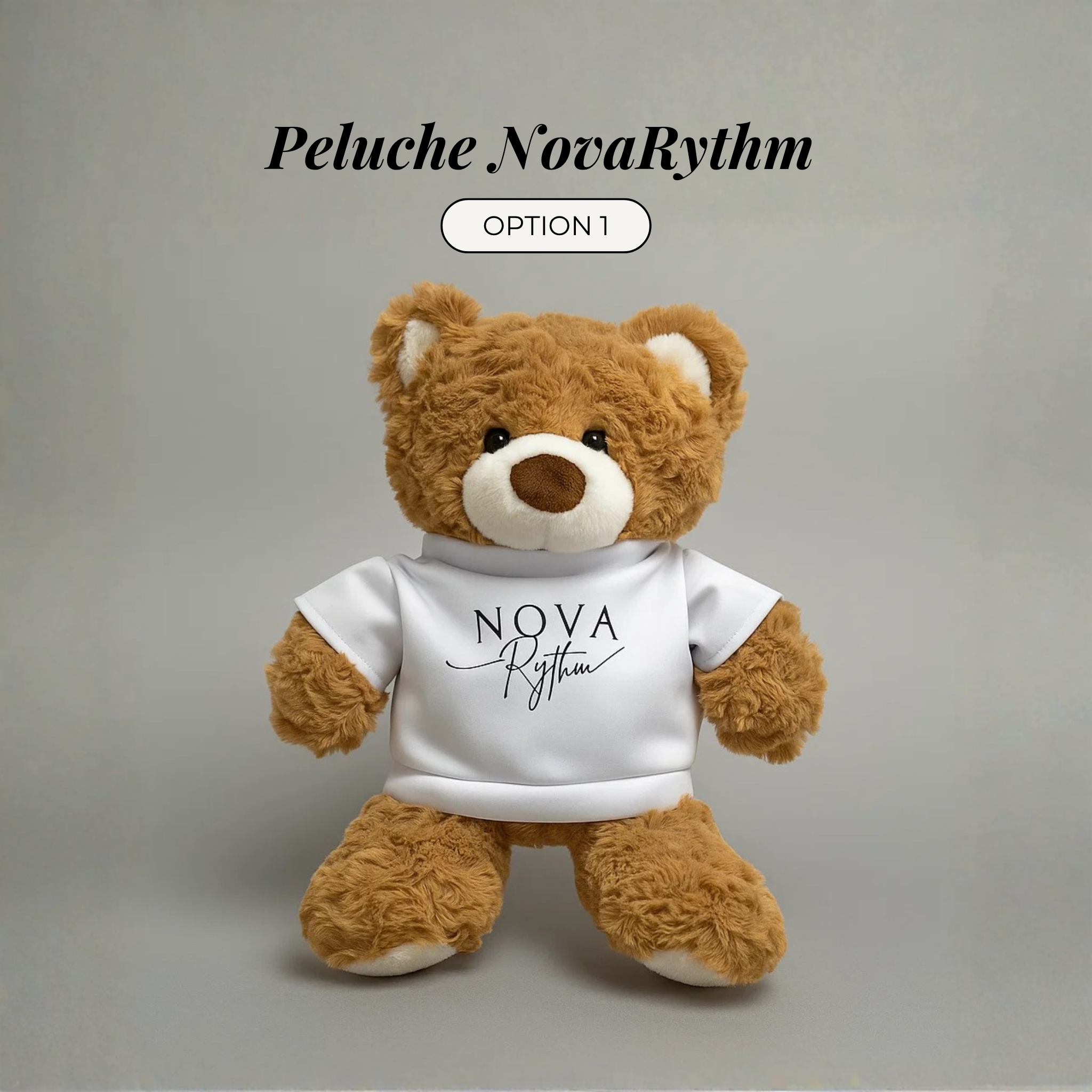 Peluche NovaRythm Personnalisable – Ta Mini Gymnaste
