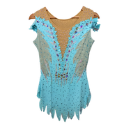 Justaucorps Aquamarine vue dos — collection NovaRythm