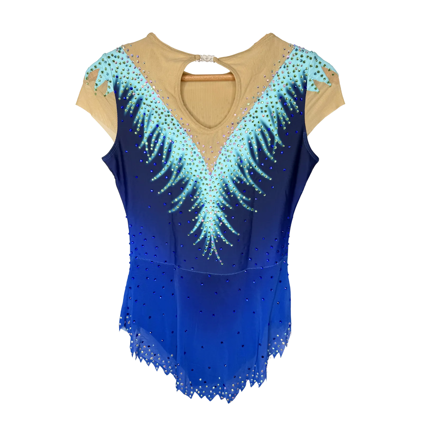 Justaucorps Indigo vue dos — collection NovaRythm