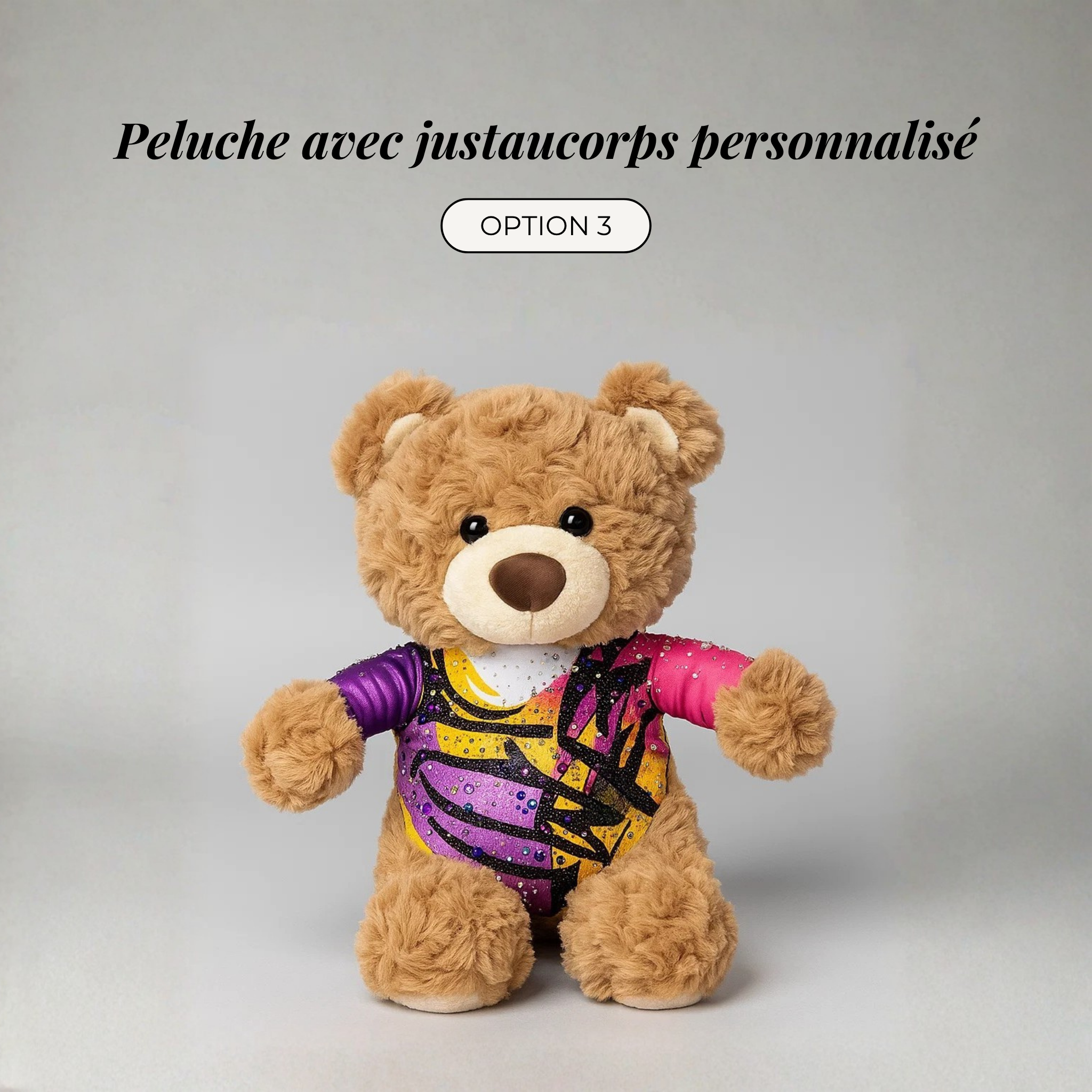 Peluche NovaRythm Personnalisable – Ta Mini Gymnaste